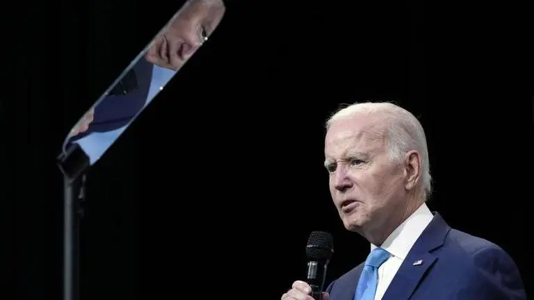 Play it again, US President Joe Biden bets that repeating himself is smart politics Biden