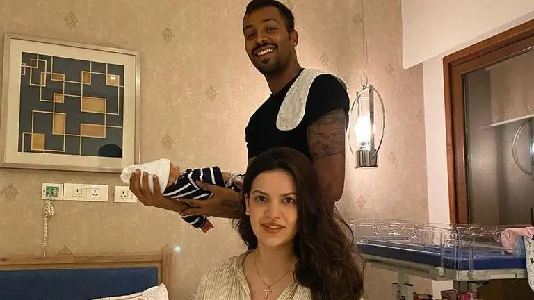 Natasa Stankovic reveals son's name as he completes one month; Hardik Pandya drops comment