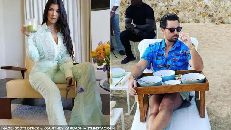 Kourtney Kardashian attends Ex Scott Disick's 38th birthday party amid 'tense' rumours kourtney kardashian