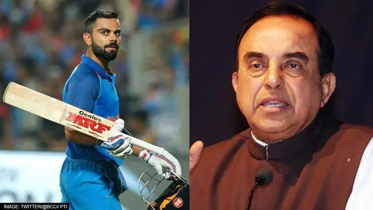 Amid Virat Kohli-BCCI row, Subramanian Swamy demands Bharat Ratna for India's Test captain Subramanian Swamy, Virat Kohli