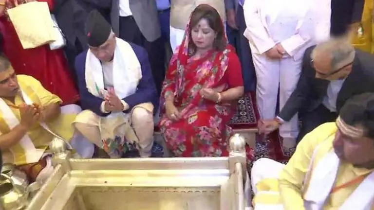 Nepal PM Deuba's wife lauds Kashi Vishwanath corridor's development; 'Looks magnificient' Arzu Rana Deuba