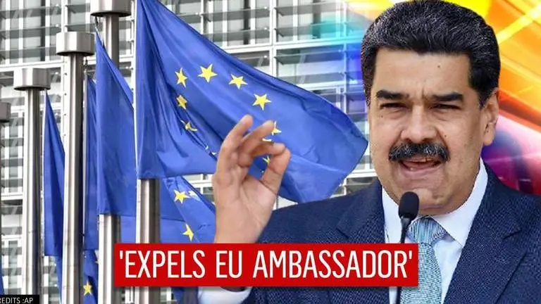 Venezuela expels top diplomat in response to EU sanctions against 19 officials Venezuela expels top diplomat after EU sanctions 19 officials