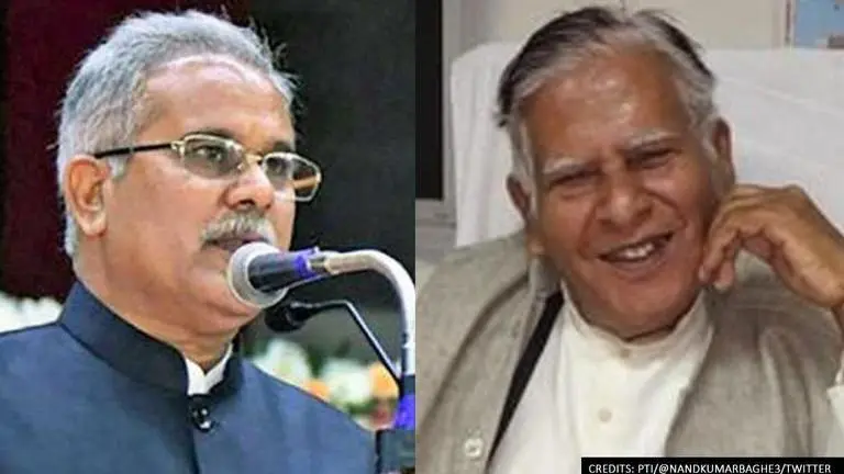 'Nobody is above law': Chhattisgarh CM Baghel pained by father's derogatory remarks Chhattisgarh CM