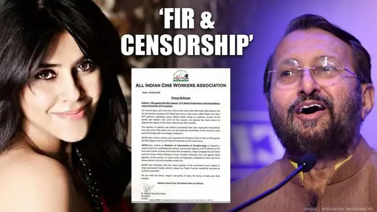 AICWA seeks FIR against Ekta Kapoor for 'XXX:2' scene, demands censorship of OTT content Ekta Kapoor