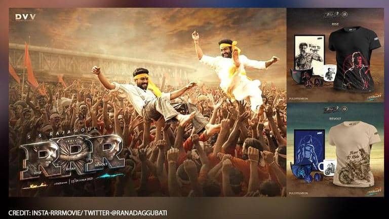 Rana Rrr Rana Daggubati launches 'RRR' merchandise; fans 'can't wait to wear it ...