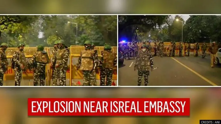 Delhi: Low-intensity IED goes off near Israel Embassy, NSA Ajit Doval briefed Delhi