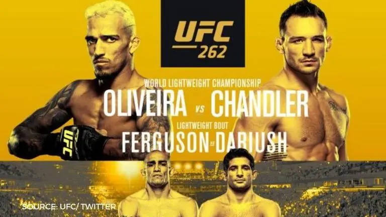 How to watch UFC 262 live in India: Oliveira vs Chandler prediction, fight purse How to watch UFC 262 live in India