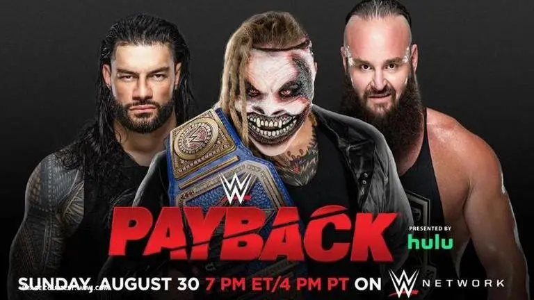 WWE Payback 2020: Roman Reigns, The Fiend and Braun Strowman to clash for Universal title wwe payback 2020