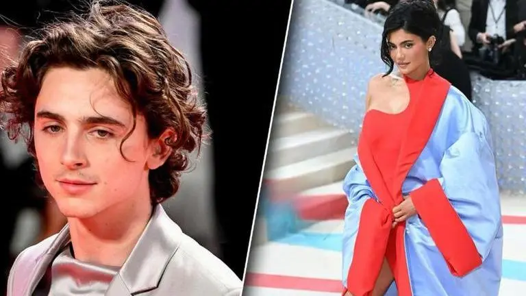 Timothee Chalamet and Kylie Jenner