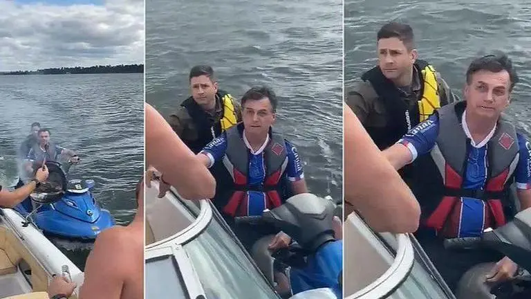 Brazil's Bolsonaro rides jet ski amid rising COVID-19 death toll, netizens furious bolsonaro