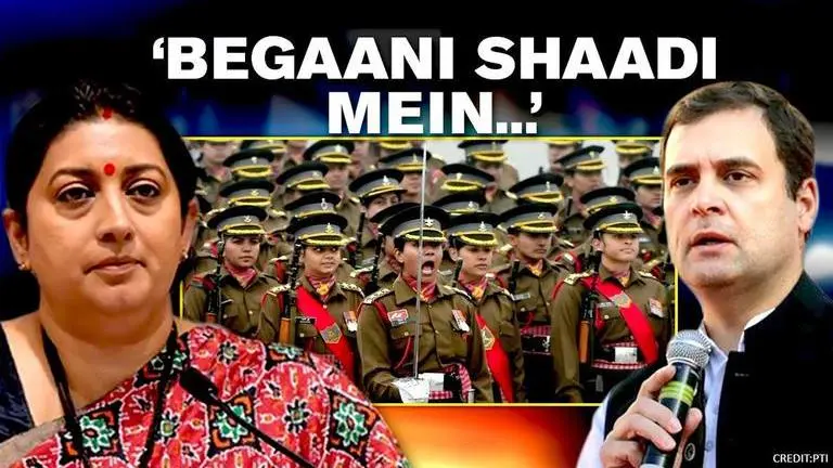 Smriti Irani scorches Rahul Gandhi for 'mindset' remark over SC's verdict on women in Army Smriti Irani