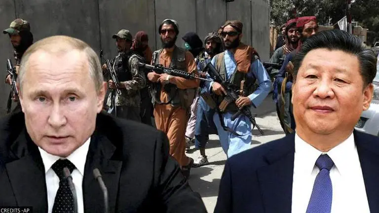 Russia's Putin, China's Jinping agree to step up efforts to counter Afghanistan 'threats' Vladimir Putin