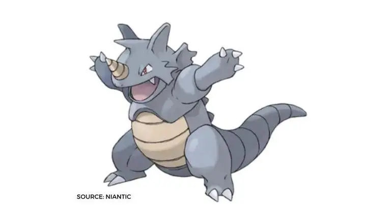Pokemon Go: Learn the complete stat details of Rhydon in this guide Pokemon Go Rhydon