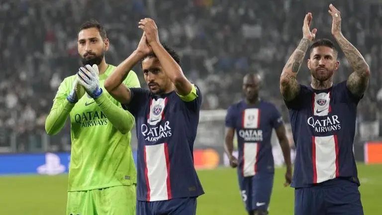 PSG rests Marquinhos but Messi, Neymar and Mbappe in squad PSG