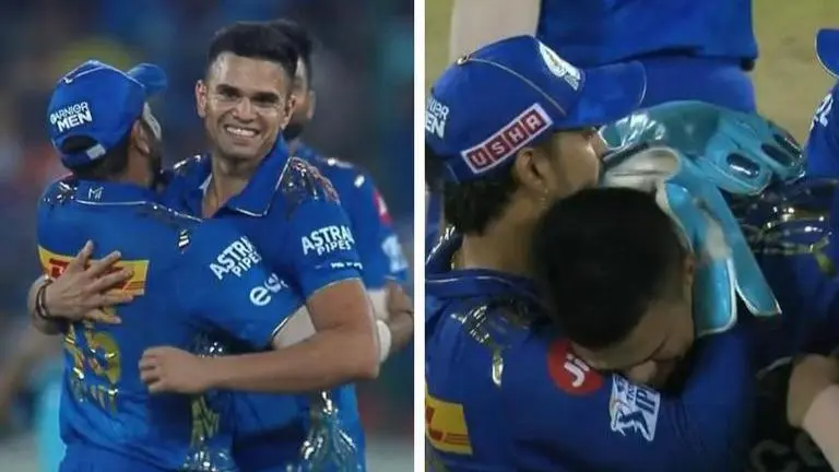 MI vs SRH: Arjun Tendulkar's first IPL wicket comes in last over of tight run-chase- WATCH Arjun Tendulkar