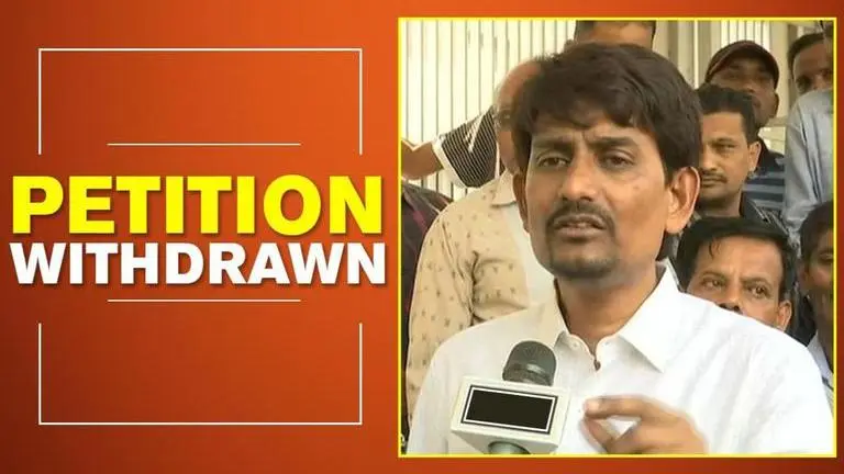 Petition challenging nomination against Alpesh Thakor withdrawn Alpesh Thakor