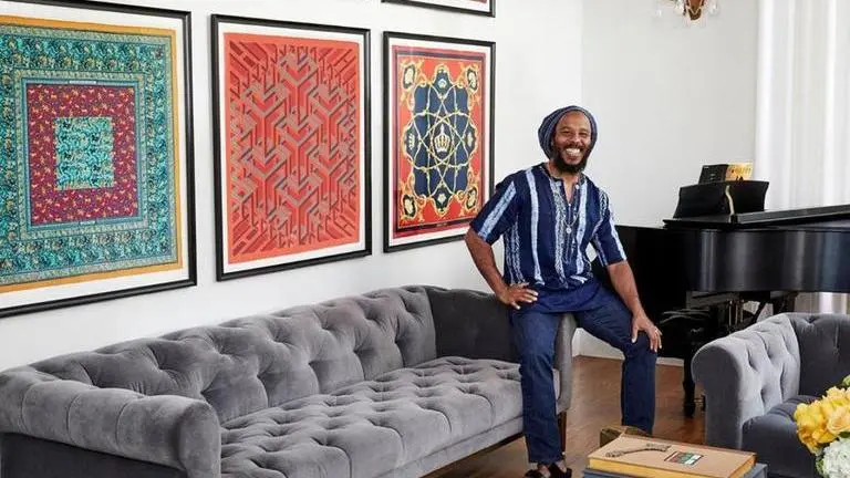 Ziggy Marley's home simple yet royal and filled with aesthetic artworks; see pictures Ziggy Marley's home
