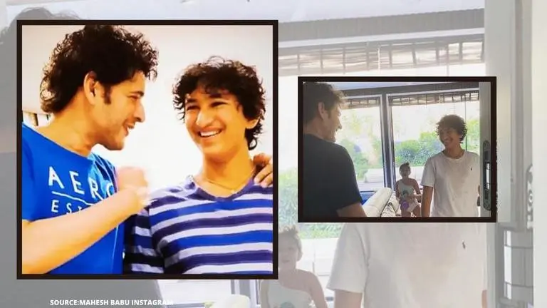 Mahesh Babu's daughter Sitara 'feels left out' as he shares hearty laugh with son Gautham mahesh babu