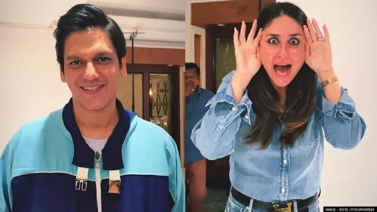 Vijay Varma recreates Kareena Kapoor's iconic Poo dialogue in BTS video, latter reacts Vijay Varma, Vijay Varma recreates Kareena's iconic dialogue,Kareena Kapoor-Vijay Verma share screen space, Vijay recerates Poo dialogue