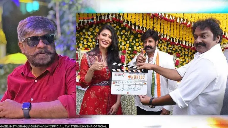 Duniya Vijay joins Nandamuri Balakrishna's 'NBK107'; see announcement post Duniya Vijay, nandamuri balakrishna