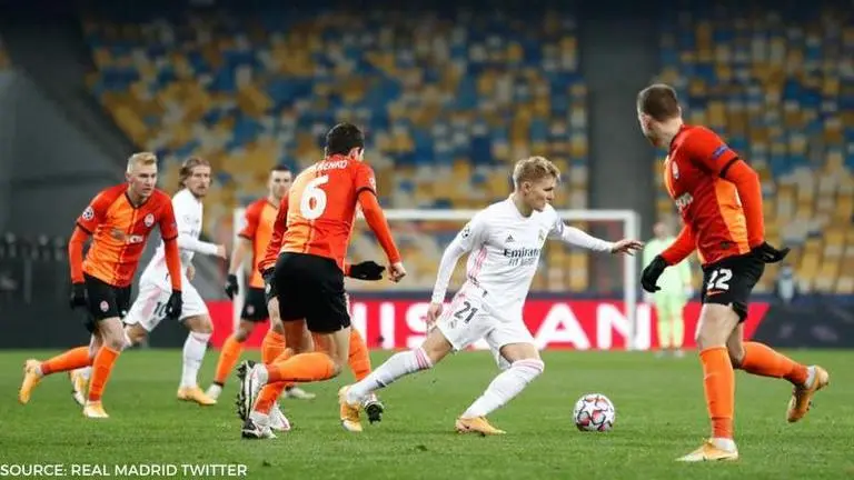 Champions League results and highlights: Shakhtar HAMMER Real Madrid, Bayern hold Atletico champions league results