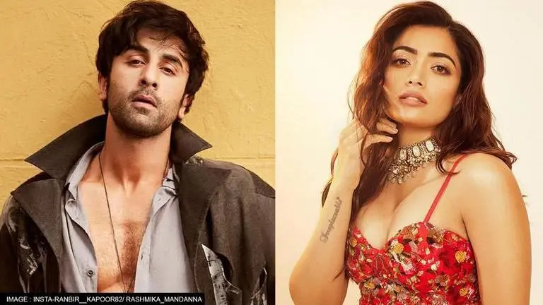 Rashmika Mandanna shares BTS pic from 'Animal' sets feat Ranbir Kapoor; latter says 'Hi' Rashmika Mandanna, Ranbir Kapoor