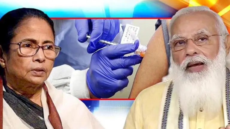Mamata Banerjee lashes out as PM Modi centralises India's COVID-19 vaccination drive ANI/PTI