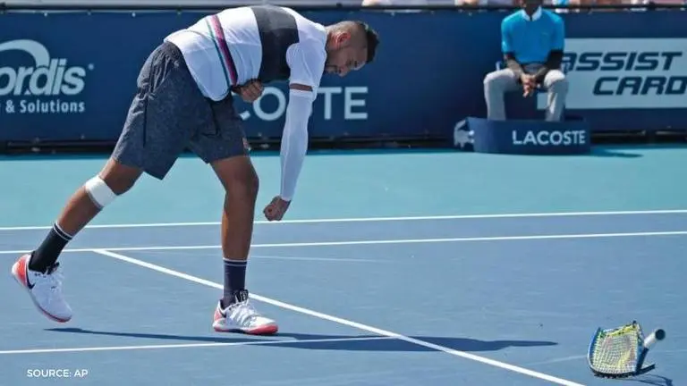 Nick Kyrgios out of Australian Open warmup event after loud, expletives-laden tirade Nick Kyrgios