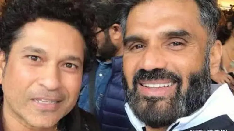 Sachin Tendulkar names favourite Suniel Shetty movie of all-time on actor's 59th birthday Sachin Tendulkar