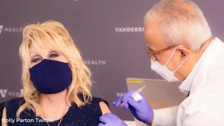 Dolly Parton gets her shot of COVID vaccine; calls it 'dose of own medicine' Dolly Parton