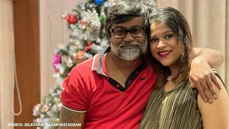 Selavaraghavan shares a picture of his wife Gitanjali ahead of the 'baby countdown' Selavaraghavan