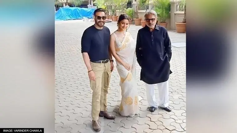 'Gangubai Kathiawadi': Alia Bhatt, Ajay Devgn, Sanjay Leela Bhansali at trailer launch alia bhatt