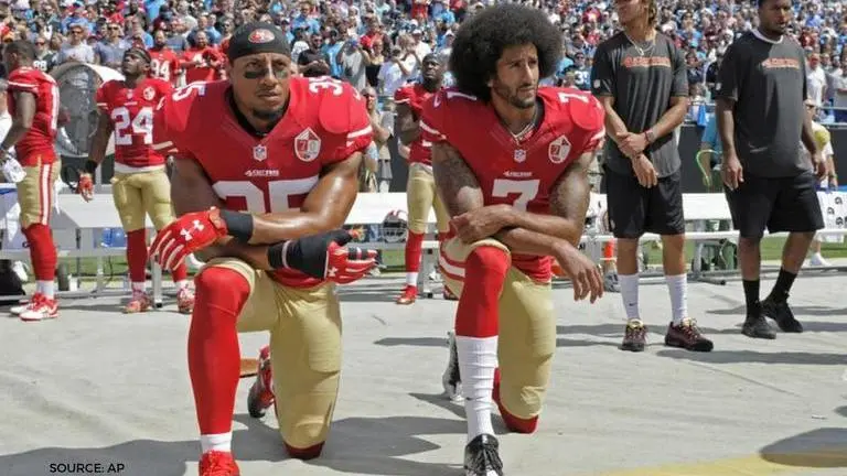Eric Reid calls NFL's social justice video diabolical for use of Kaepernick's protest eric reid