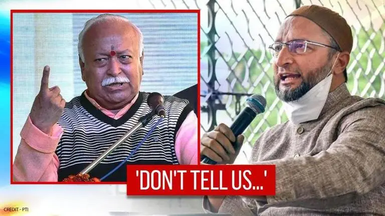 Owaisi on Bhagwat's 'Indian Muslims most content' remark: 'Don't tell us how happy we are' Asaduddin Owaisi