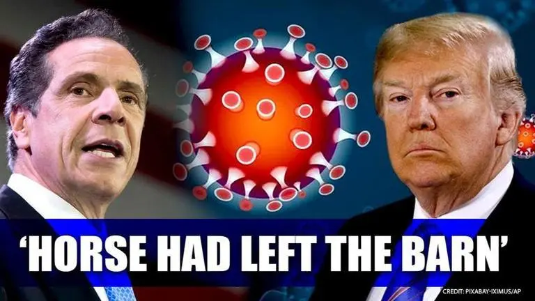 There were already 10,000 Covid cases when we reported our first; came from Europe: NY Guv Coronavirus