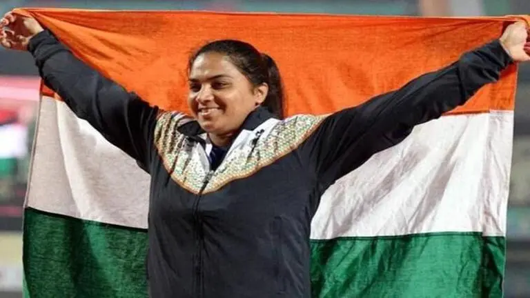 Manpreet Kaur smashes own shot put national record in a four-year doping ban comeback Manpreet Kaur