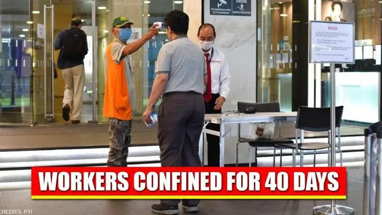 Singapore: Company manager confines 'troublesome' Indian workers for 40 days Singapore