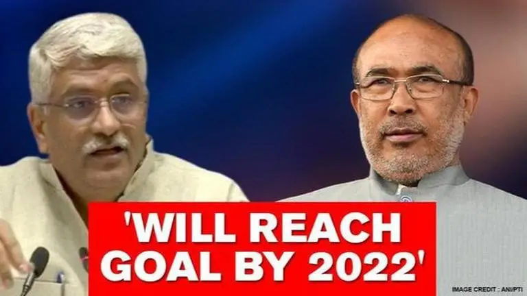 Manipur to provide 100% potable water connections by 2022 under the 'Jal Jeevan Mission' Manipur