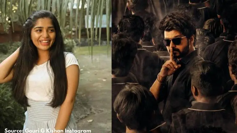 Gouri G Kishan feels blessed to get an opportunity to work with Vijay in 'Master' Gouri G Kishan