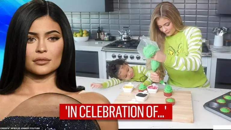 Kylie Jenner bakes cupcakes with daughter Stormi to celebrate launch of new collection Kylie Jenner bakes cupcakes with daughter Stormi, Netizens shower love on the 'little one'