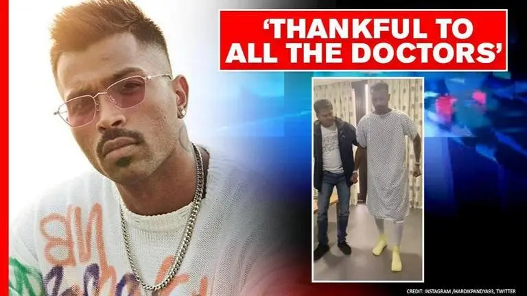 Hardik Pandya shares video of painstaking recovery; pays tribute on National Doctor's Day Hardik Pandya