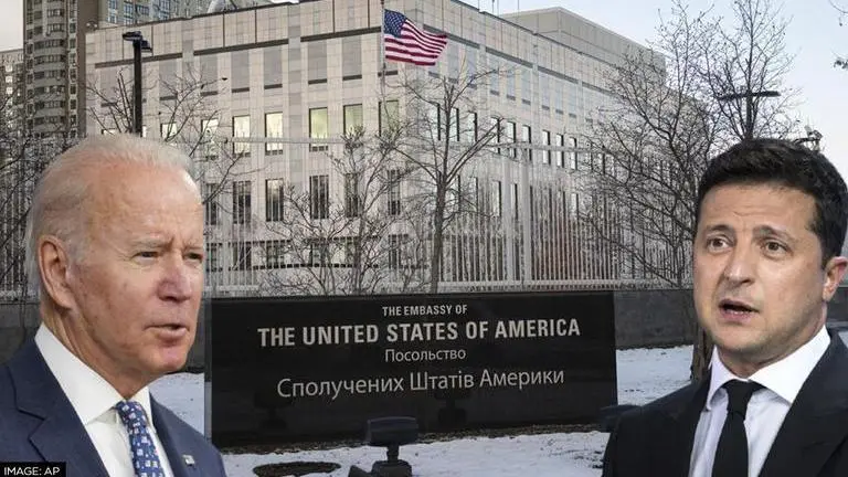 Moscow-Kyiv crisis: US 'temporarily' relocates its Ukraine embassy from Kyiv to Lviv US