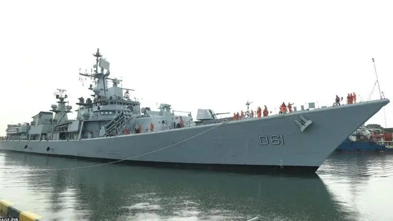 INS 'Delhi' arrives at Colombo port in Sri Lanka to promote cooperation between navies Indian Navy’s INS Delhi arrived in Colombo