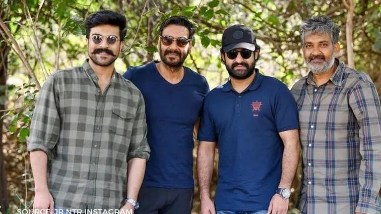 Jr NTR & Ram Charan trolls SS Rajamouli for delaying first look release of 'RRR' Jr NTR