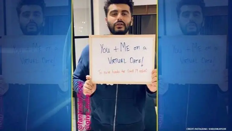 Arjun Kapoor invites virtual dates to raise funds for daily wage workers amid lockdown Arjun Kapoor