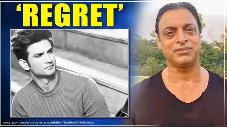 Shoaib Akhtar recalls meeting Sushant Singh Rajput in 2016; regrets not talking to him Shoaib Akhtar
