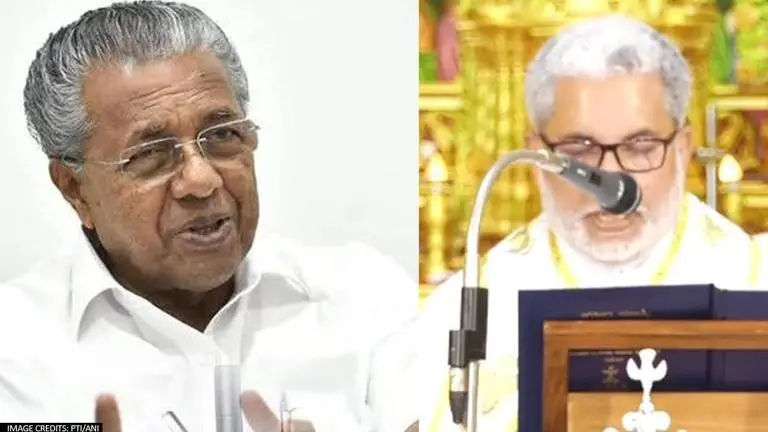 Secular Kerala doesn't support Pala Bishop's 'Narcotic Jihad' remark: Pinarayi Vijayan Pinarayi Vijayan, Pala Bishop Mar Joseph Kallarangatt
