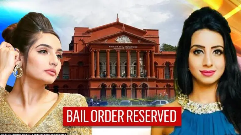 Sandalwood drug case: K'taka HC reserves order on bail plea of Ragini Dwivedi & Sanjjanaa Sandalwood Drug Scandal