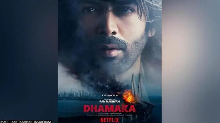 Kartik Aaryan teases 'Dhamaka' yet again, trailer to be out tomorrow Kartik Aaryan