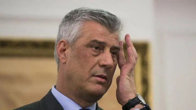 Kosovo president denies war crimes in TV address